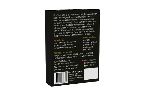 Tofu Bhurji -Ready to eat (Rest of India)