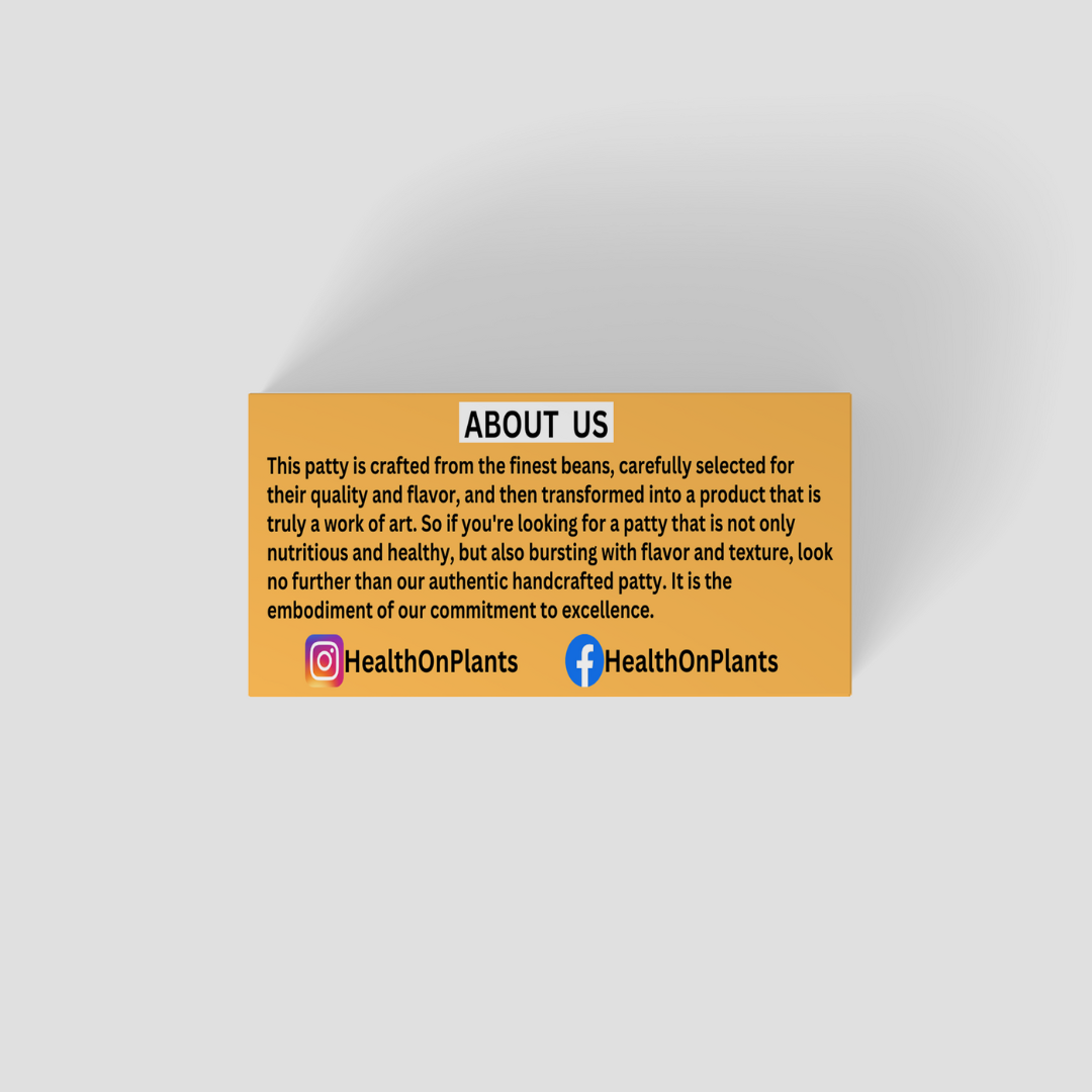 Tofu Patty Oil Free (Rest of India)