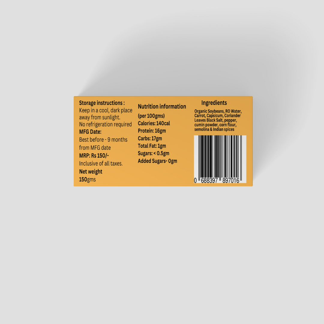 Tofu Patty Oil Free (Rest of India)