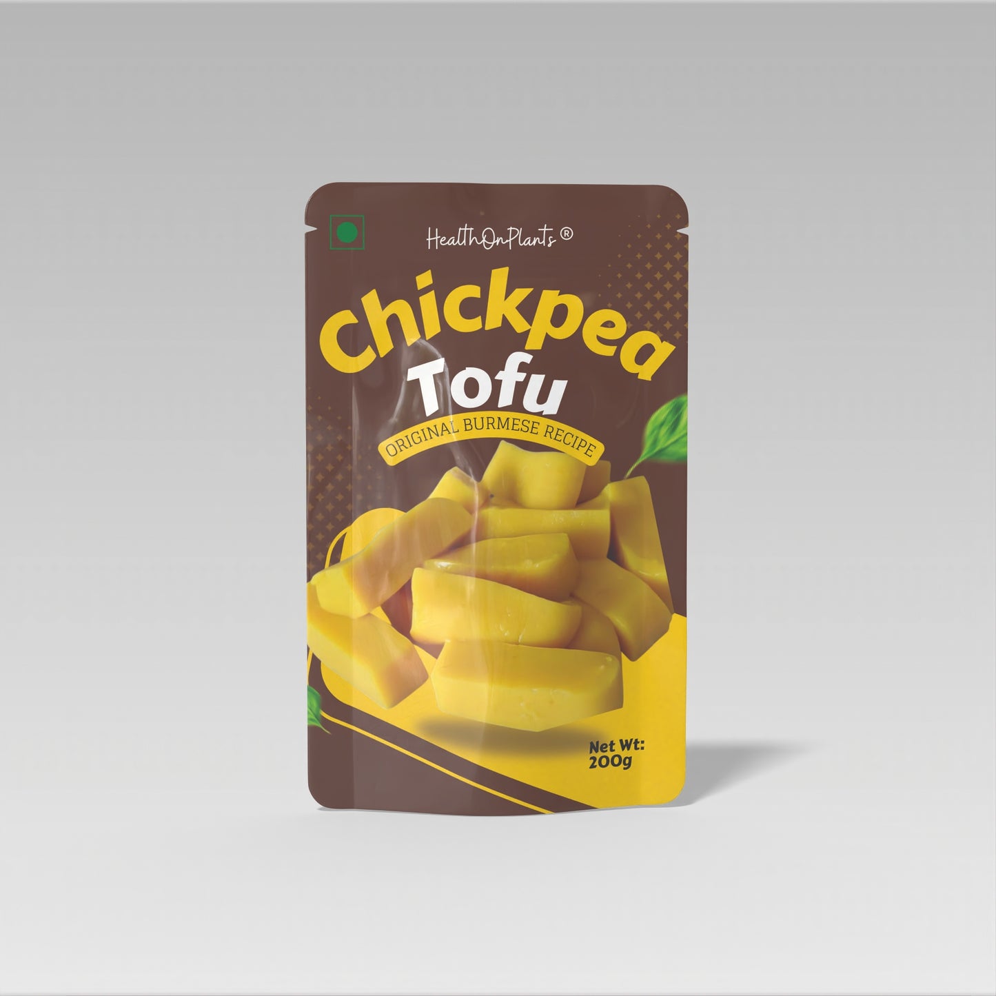 Burmese Shan Tofu (chickpea tofu)- 200 grams (Bangalore)