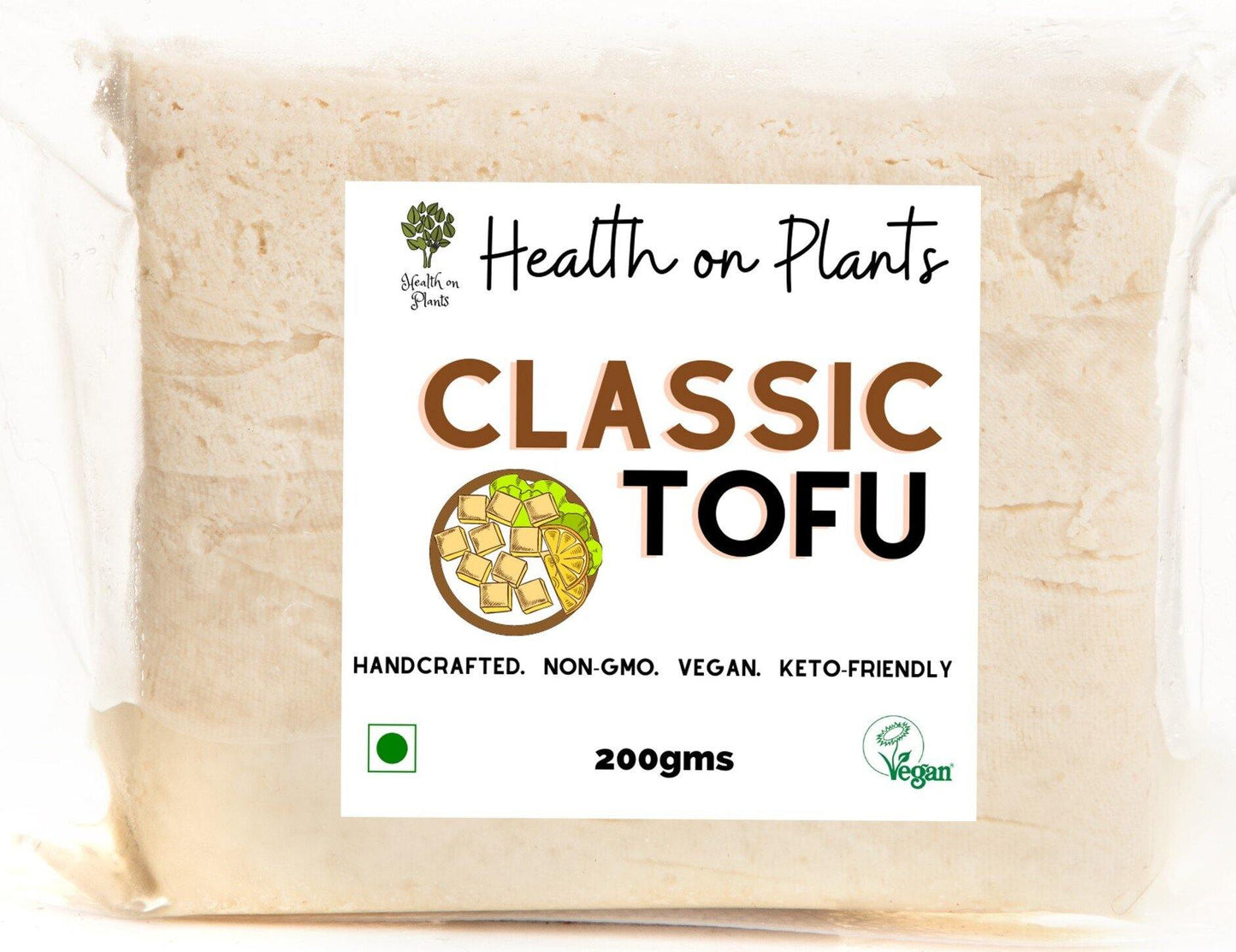 Classic Tofu with Curry Paste. freeshipping - healthonplants