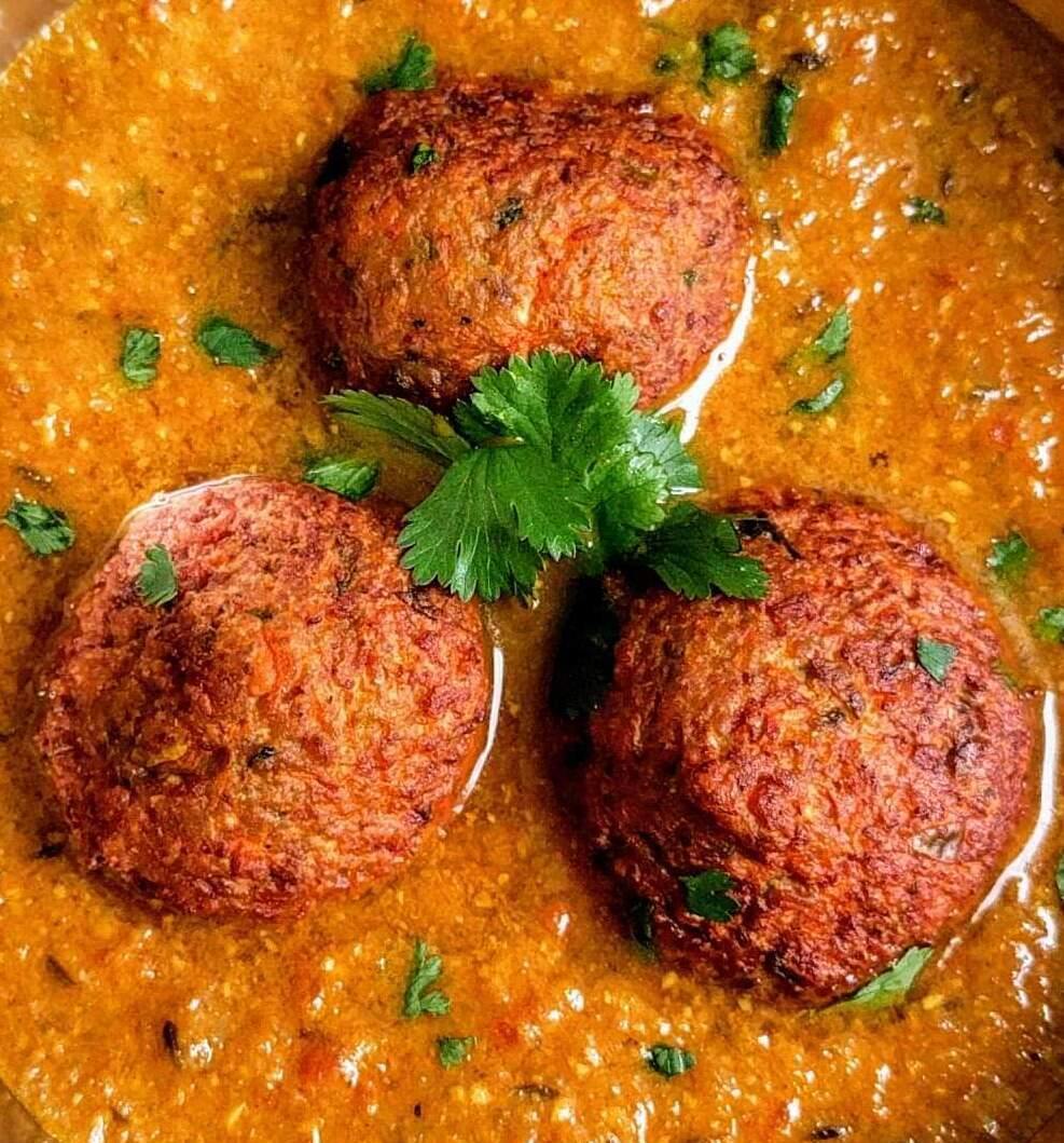 Tofu Kofta with Curry Paste freeshipping - healthonplants