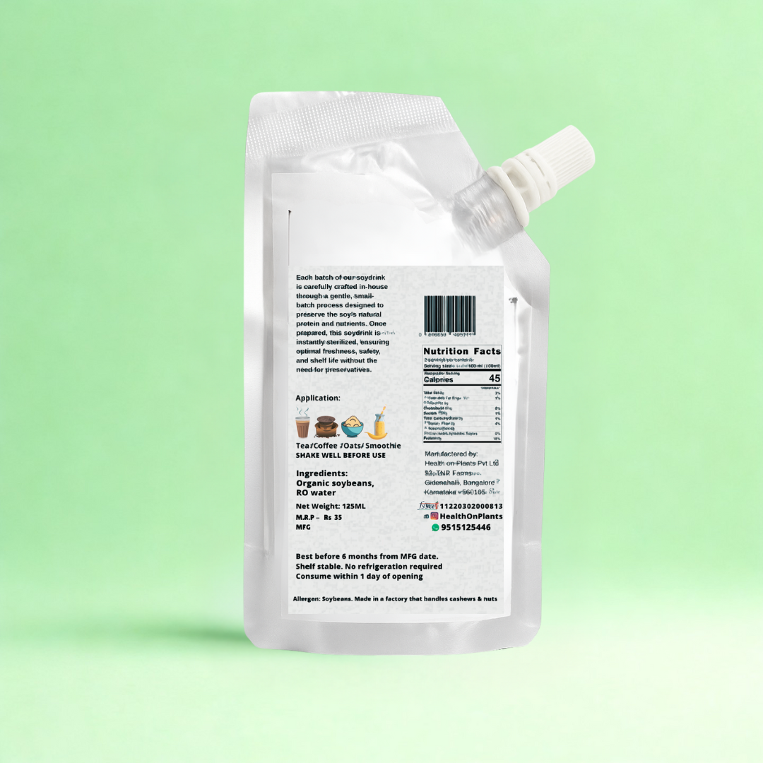 Soy Drink (Unsweetened) (Bangalore)(125 ml x 6)