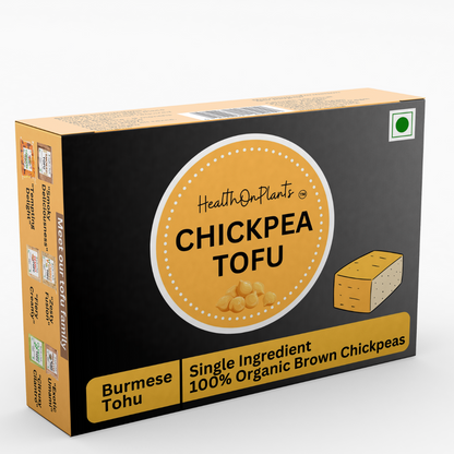 Chickpea Tofu /Burmese Shan) Tofu (Rest of India) (chickpea tofu).-300 grams